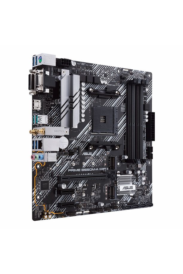 Prime B550M-A WiFi II DDR4 (4866MHz)OC M.2 DVI/VGA/HDMI PCIe 4.0 AM4 mATX Anakart - 3