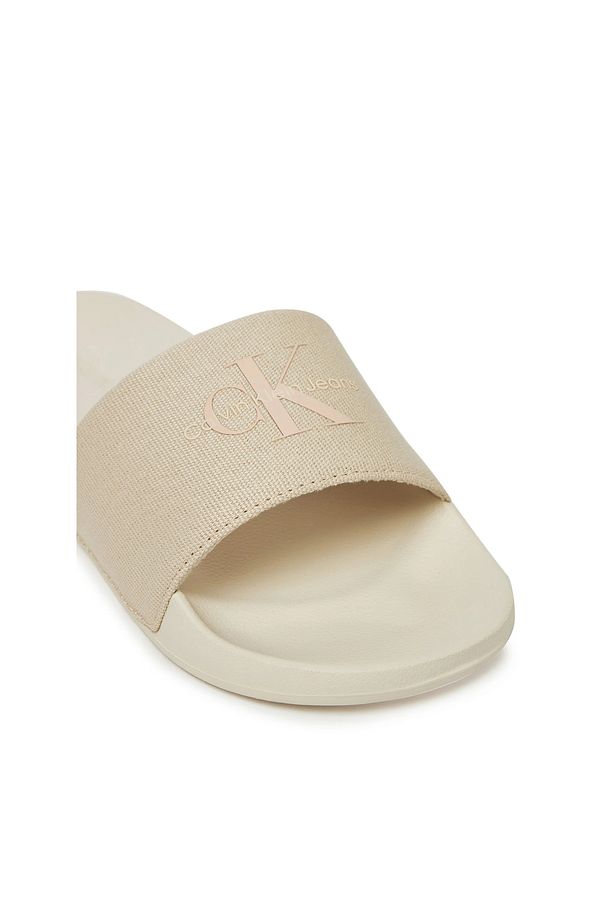 Ck Yw0yw01835 Slıde Monogram Wn Kadın Terlik - 6