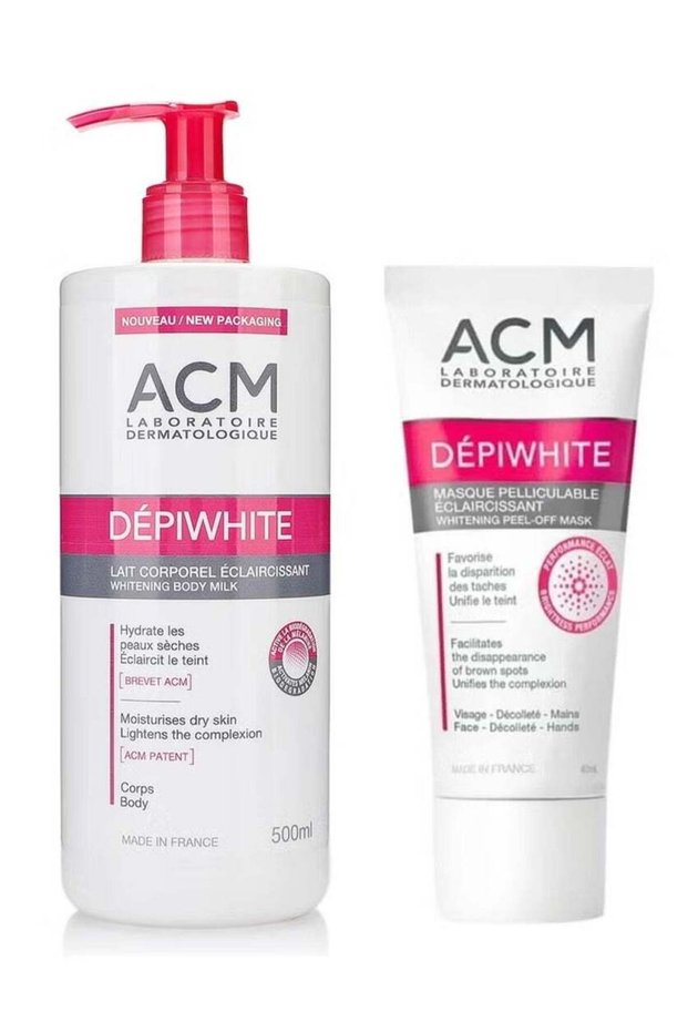 ACM Depiwhite Lightening Body Lotion 500ml + ACM Depiwhite Lightening Body Moisturizer - 40ml