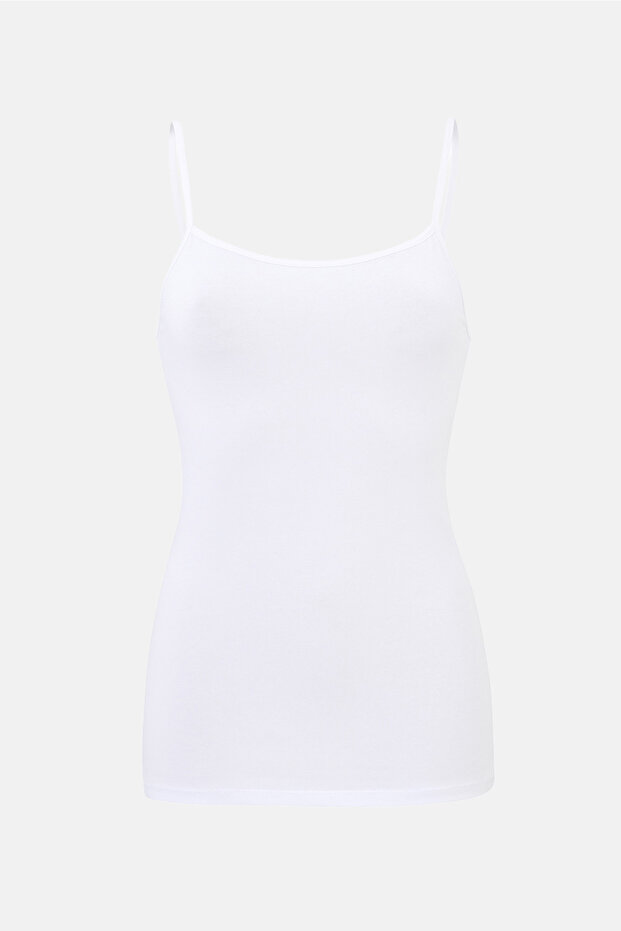 Beyaz Askılı Atlet - 1