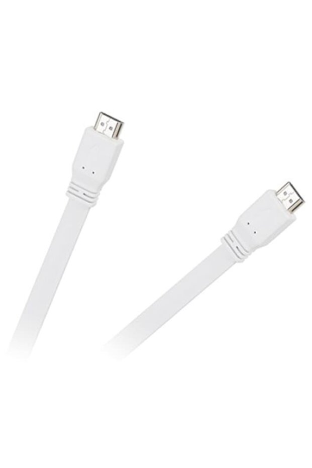 Flat HDMI Cable v1.4, 1.8m White - 2