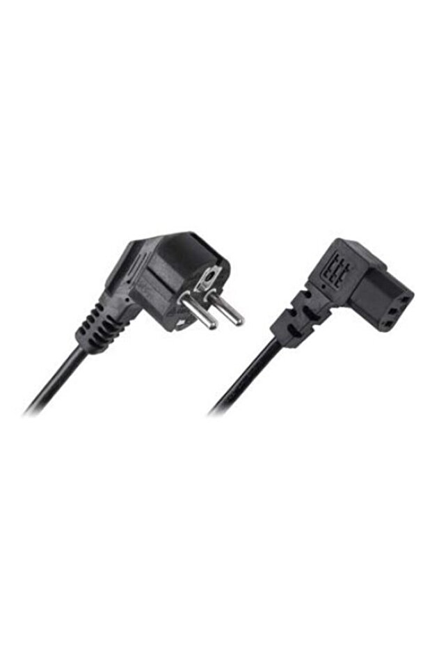 Cablu alimentare PC 3m conector la 90 grade - 3