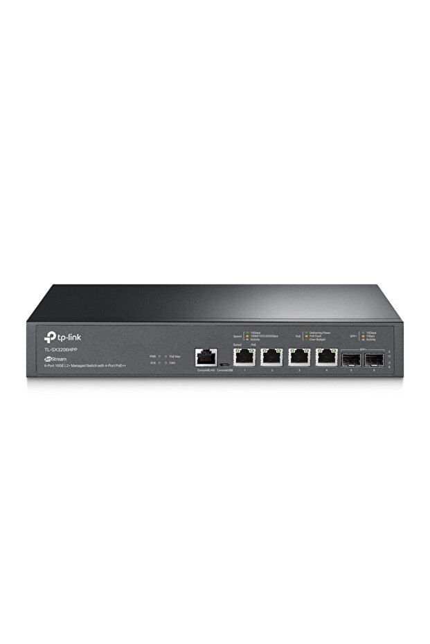 Comutator, TP-LINK, Negru - 4