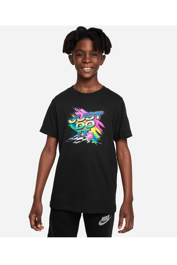 - تي شيرت وايلد كارد - أسود - 2