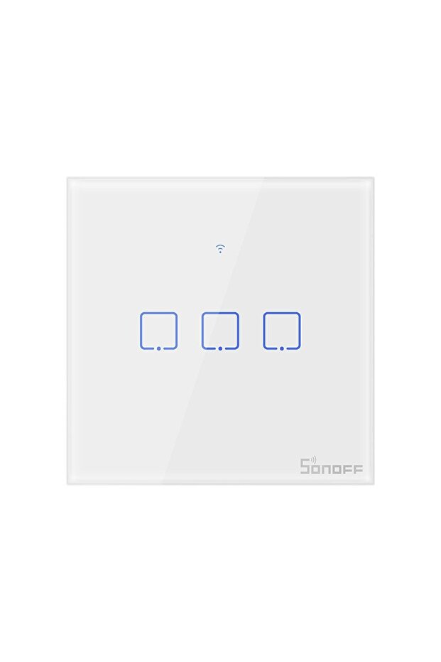 Smart Switch with Touch T0 EU TX, WiFi, (3 channels) - 1