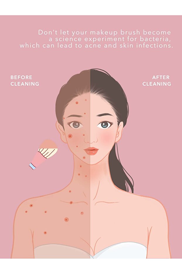 Fresh Sesh Fırça ve Sünger Şampuanı – Pembe - 4