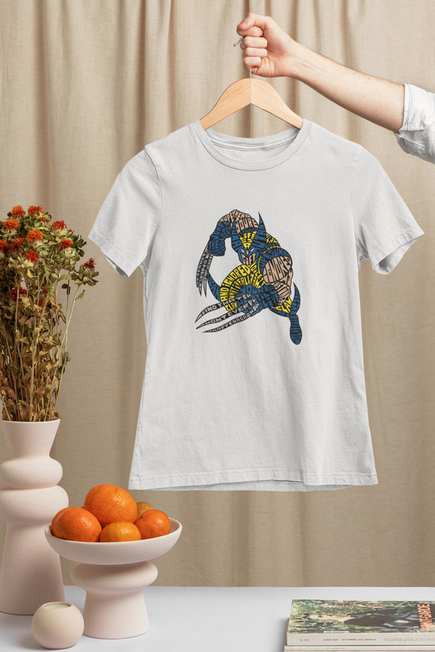 Logan Crew Neck 100% Cotton Printed Short Sleeve Children's and Teenage T-Shirt