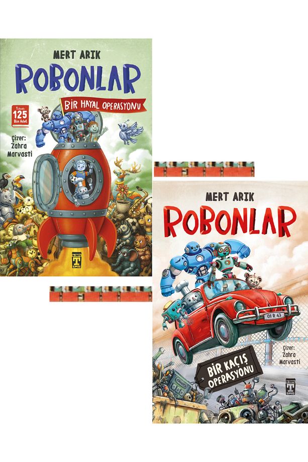 Robonlar -1-2 / Bir Hayal Operasyonu (2kitap) Mert Arık - 1