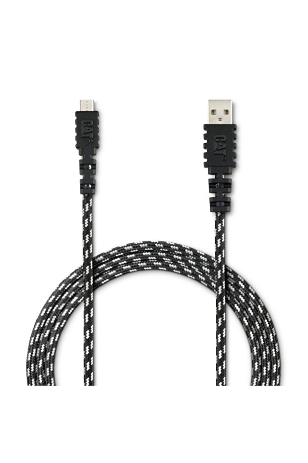 كابل شحن ومزامنة مزدوج مضفر من Micro-USB إلى USB بطول 6 أقدام