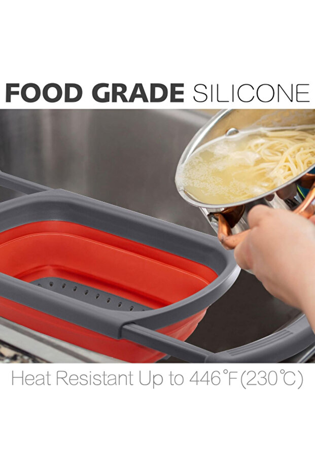 مصفاة قابلة للطي كبيرة - 4