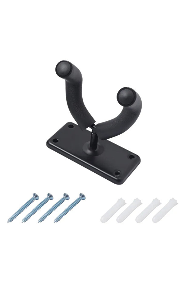 black Wall Mount Skateboard Deck Display Wall Mount Horizontal Hanger Rack Stable and Sturdy Longboa