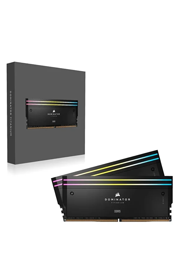 DOMINATOR TITANIUM RGB 96GB (2x48GB) DDR5 6600Mhz CL32 XMP Ram-CMP96GX5M2B6600C32 - 2