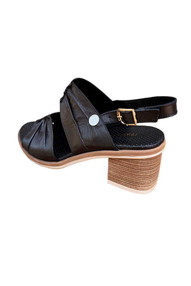 Hakiki Deri Sandalet - 4