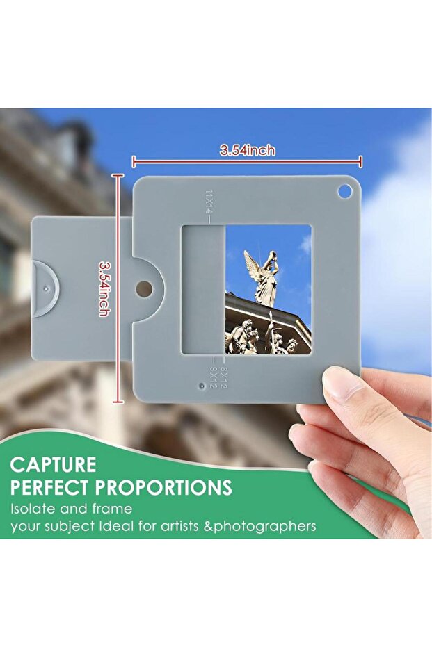 أداة Creative View Catcher للفنانين Viewfinder متعددة الوظائف أدوات تركيب العرض المنقسم للفنانين D... - 4