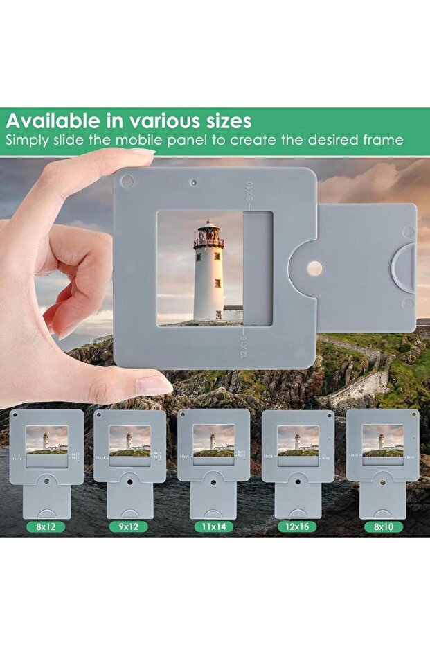 أداة Creative View Catcher للفنانين Viewfinder متعددة الوظائف أدوات تركيب العرض المنقسم للفنانين D... - 3