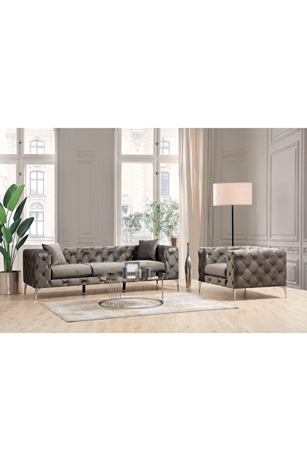 COMO ÜÇLÜ KOLTUK, ANTRASİT - 8