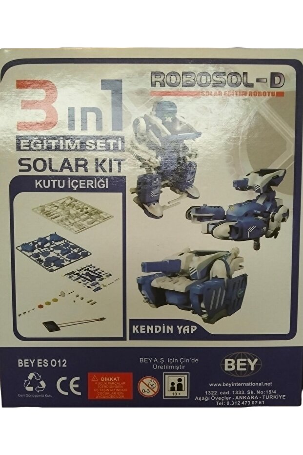 SOLAR ROBOT ROBOSOL-D 3in1 EĞİTİCİ ROBOT - 2