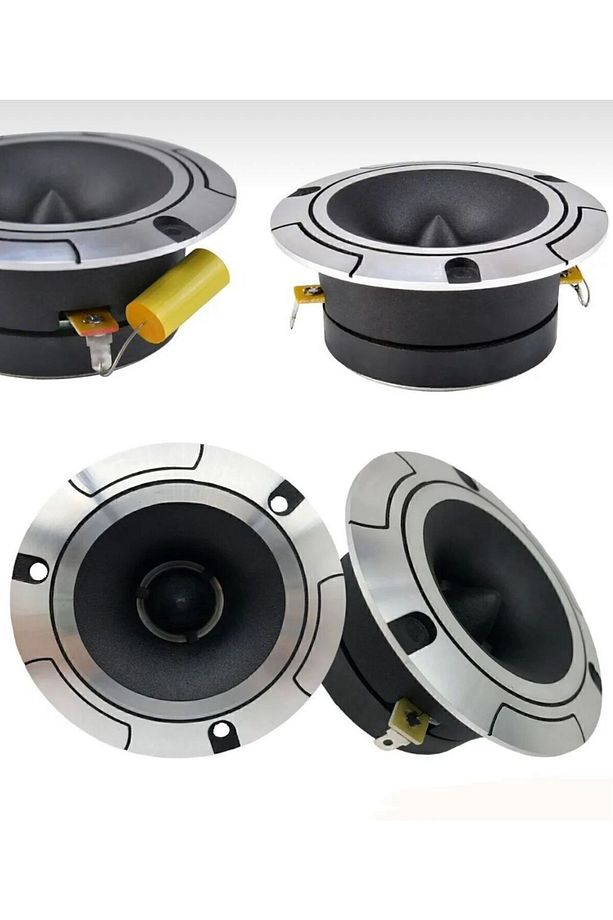 254 10 Cm 700 Watt 50 Rms Dome Twitter Twieeter 2 Adet (10 CM YUVA HEDİYELİ) - 2