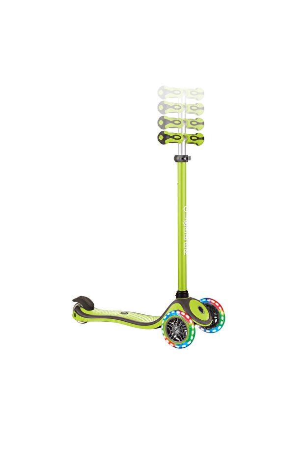 Primo Plus Işıklı Scooter - Yeşil - 4