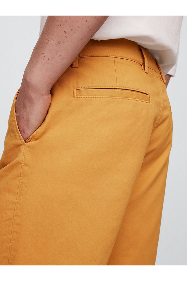 Erkek Sarı Essential Khaki Şort - 3