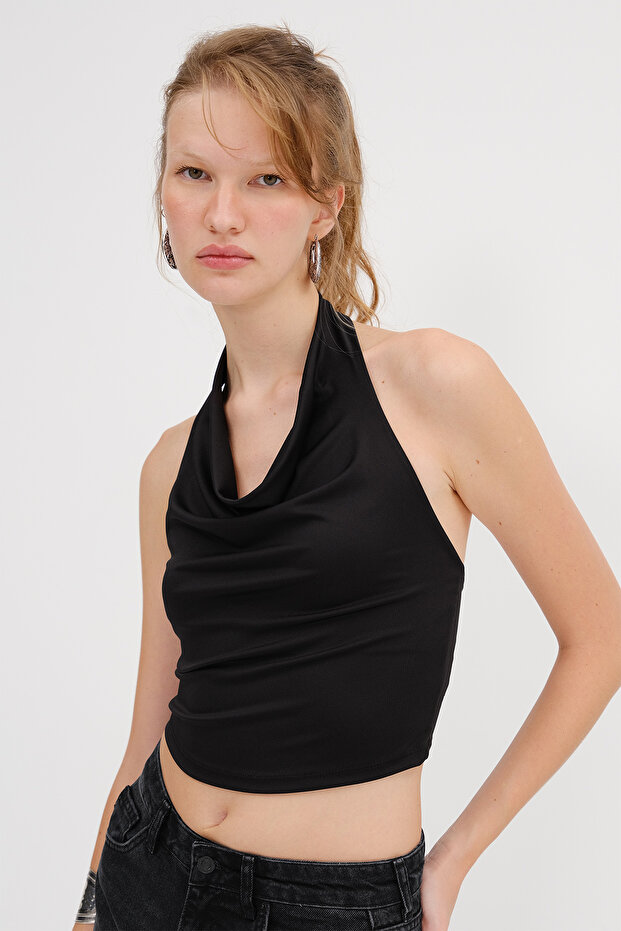 Sırt Dekolteli Bluz B0573 - 1