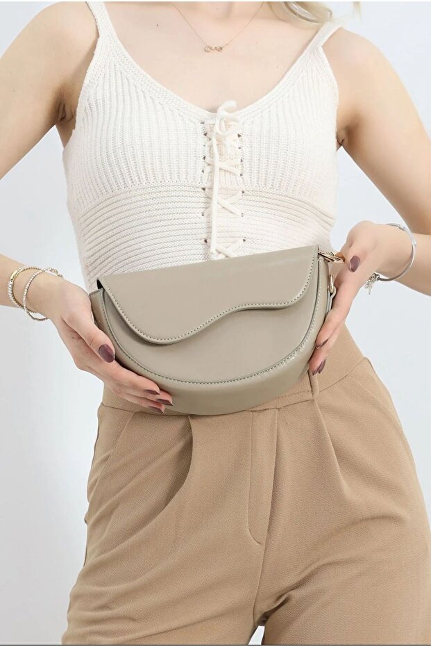 Mink strap shoulder bag - 2