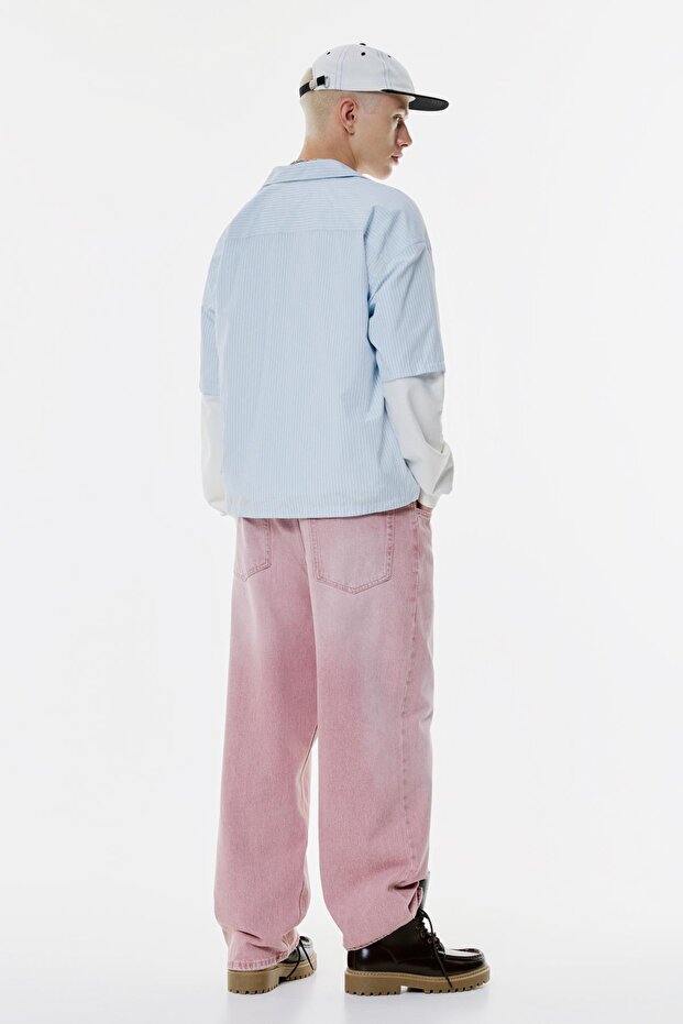 Çizgili STWD gömlek - 5