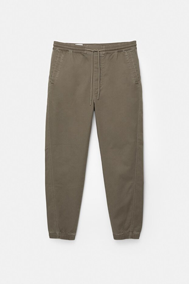 Rahat Kesim Jogger Pantolon - 7