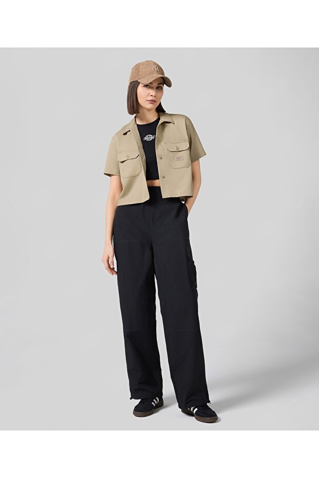 Work Shirt Cropped Ss W - 6