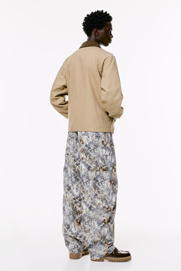 Kadife Yakalı Ceket - 3