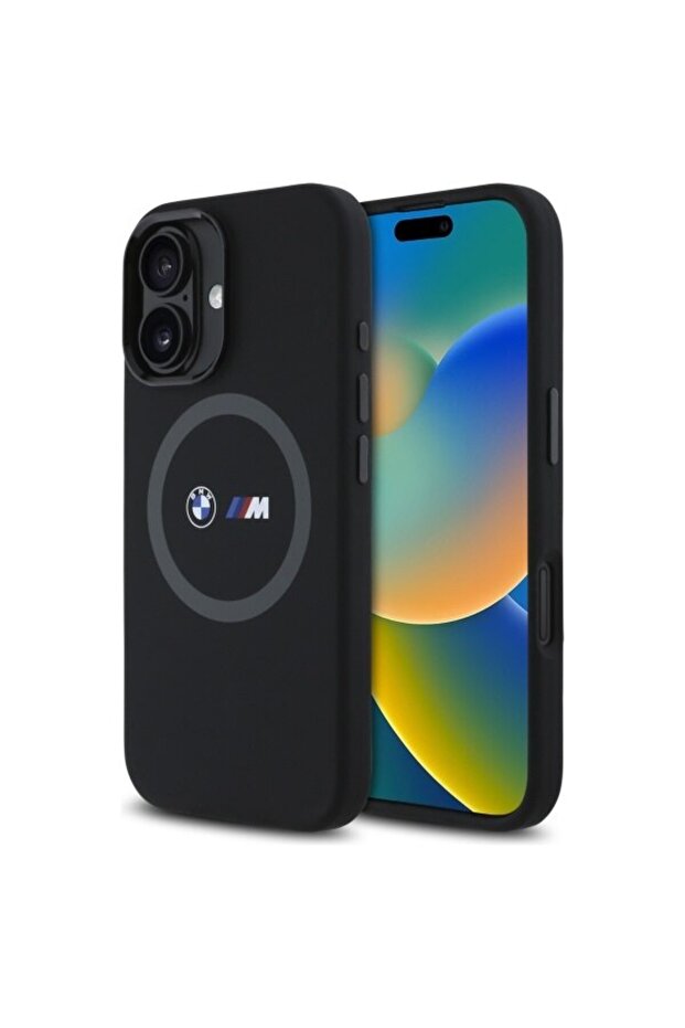 Protective Case for iPhone 16, J45, Polyurethane, Black - 4