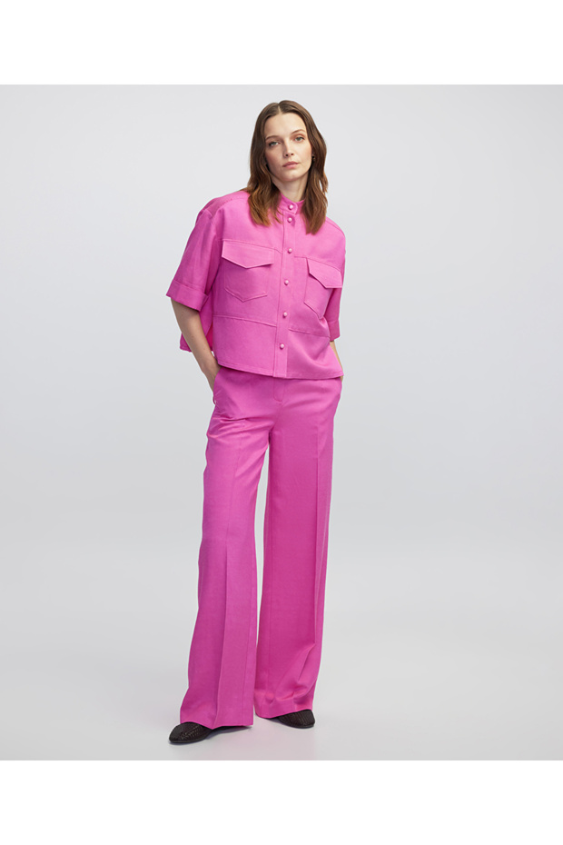 Hakim yaka cepli bluz - 2