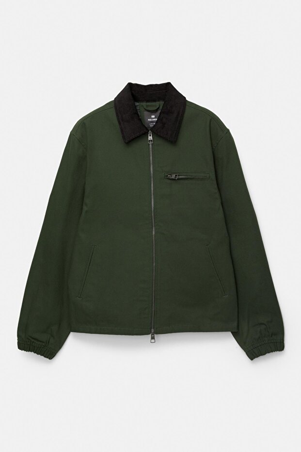 Kadife Yakalı Ceket - 4