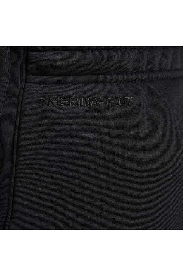 LeBron James Therma-FIT Issue Pant TA Erkek siyah yandan cıtlı polarlı Eşofman Altı fz1036-010 - 6