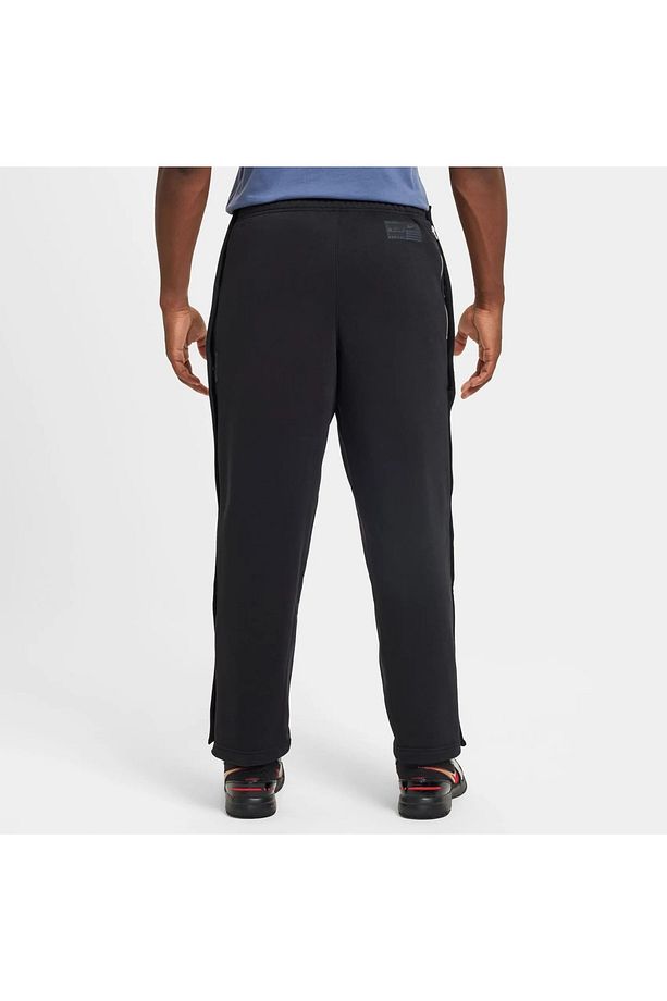 LeBron James Therma-FIT Issue Pant TA Erkek siyah yandan cıtlı polarlı Eşofman Altı fz1036-010 - 2