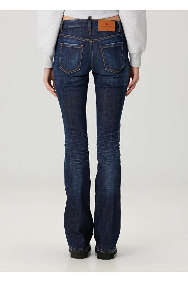 Mavi Flared Jean Pantolon - 4