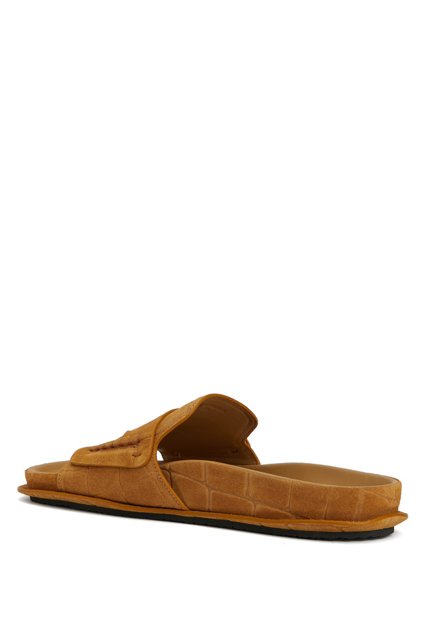 Camel Kadın Deri Terlik - 3