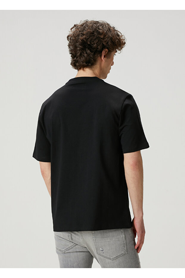 Script Siyah T-shirt - 4