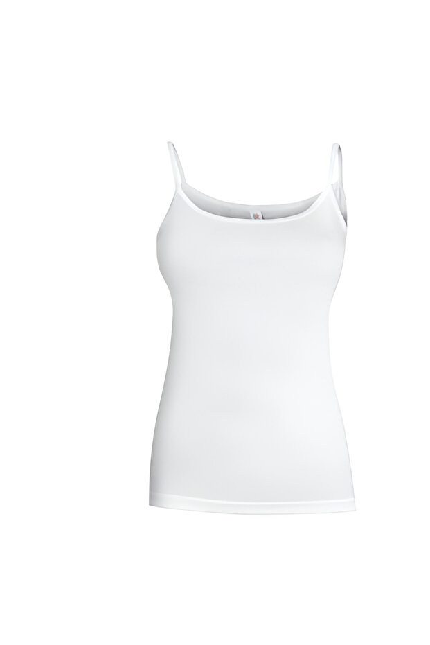 Ribbed Thread Strap Undershirt 3 Pack 470 - 1