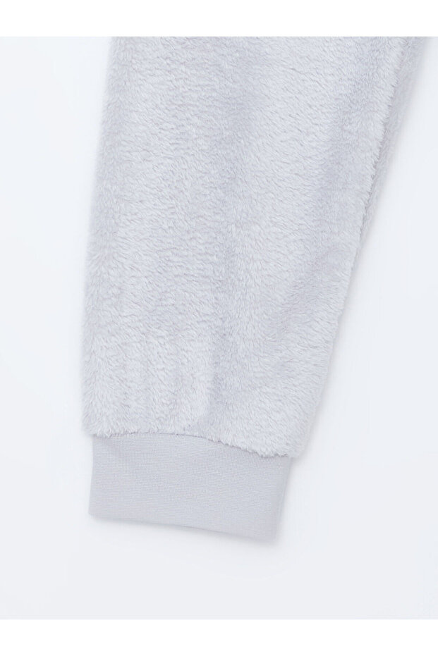 Bisiklet Yaka Pelüş Erkek Çocuk Pijama - 6