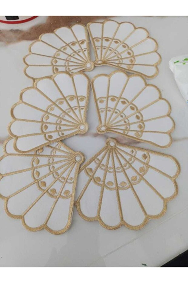 6 Fan Model Coffee Presentation Napkins, Serving Napkins, Cocktail Napkins
