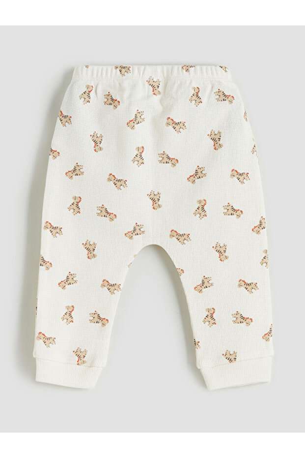 Bisiklet Yaka Erkek Bebek Tişört ve Pantolon - 5