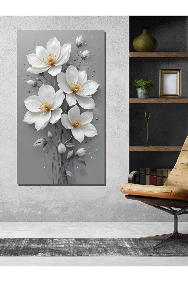 ÇİÇEK KANVAS TABLO - 2