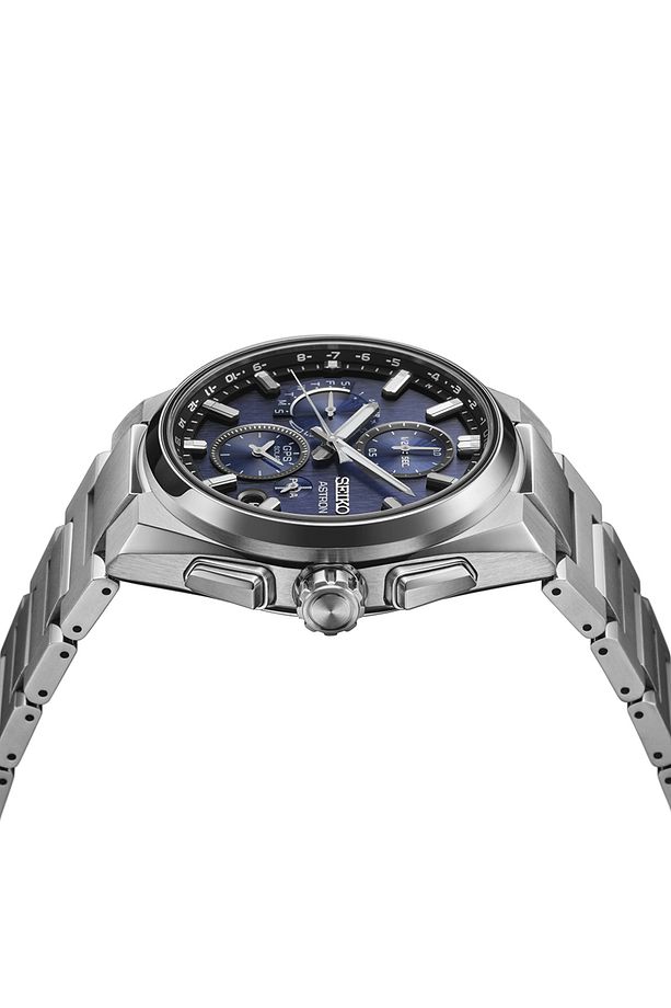 Astron GPS Solar 5X Dual-Time Chronograph Erkek Kol Saati - 3