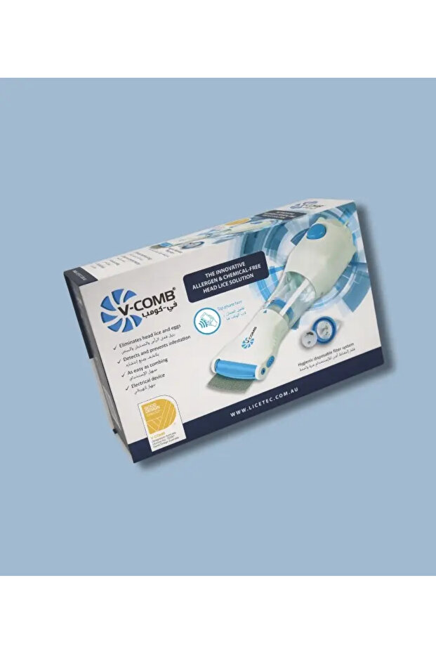 جهاز فى كومب المبتكر للتخلص من القمل - V-COMB Innovative Head Lice Removal Device - 4