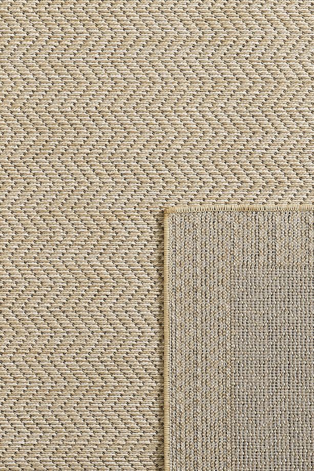 Hasır Bej Kahve Jüt Dokuma Ince Halı Sisal Salon Mutfak Oturma Odası Dış Mekan Halısı Kilim - 6