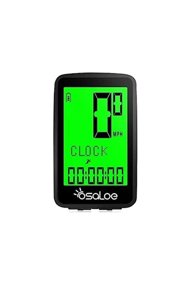 Wireless Bicycle Computer, Osaloe, LCD Display, Waterproof - 1