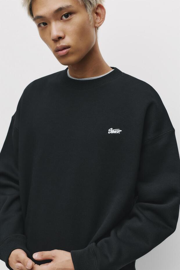 STWD bisiklet yaka sweatshirt - 5