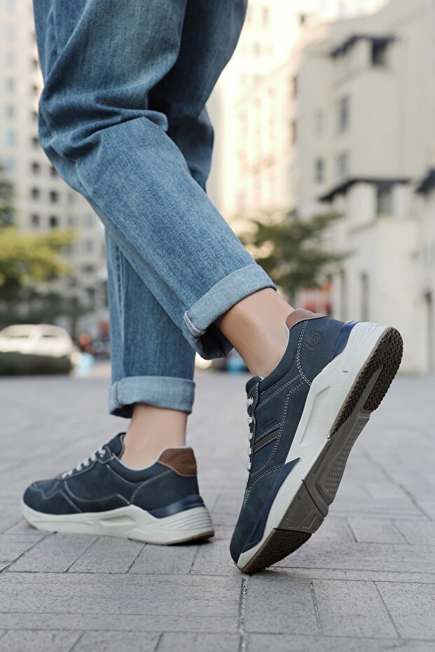 Zapatos Deportivos Anchos De Ware Zapatillas Running Plataforma Hombre