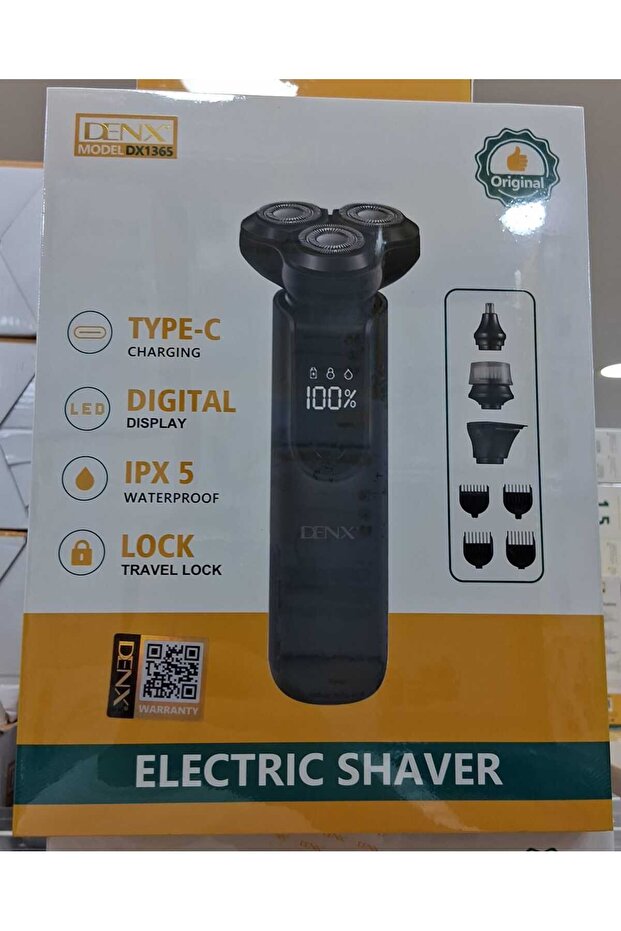 ماكينة حلاقة كهربائية مقاومة للماء DX1365